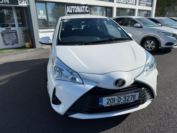 Toyota Vitz Hatchback, Petrol, 2020, White