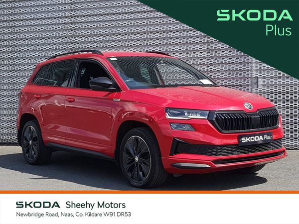 Skoda Karoq Estate, Diesel, 2022, Red