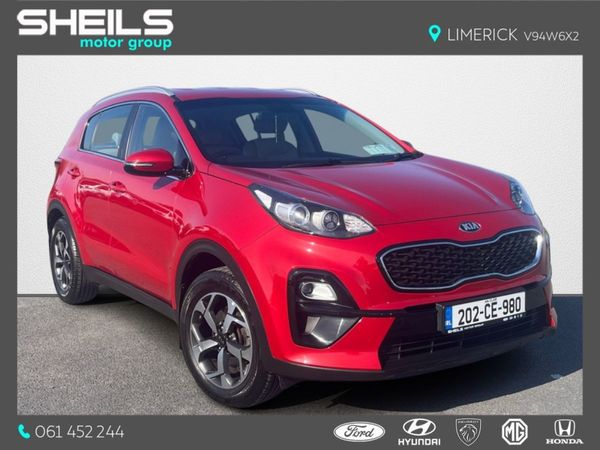Kia Sportage SUV, Diesel, 2020, Red