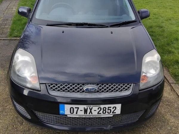 Ford Fiesta Hatchback, Petrol, 2007, Black