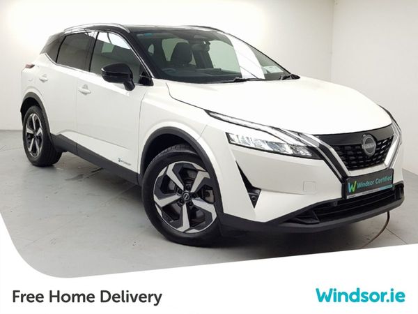 Nissan Qashqai MPV, Petrol Hybrid, 2024, White
