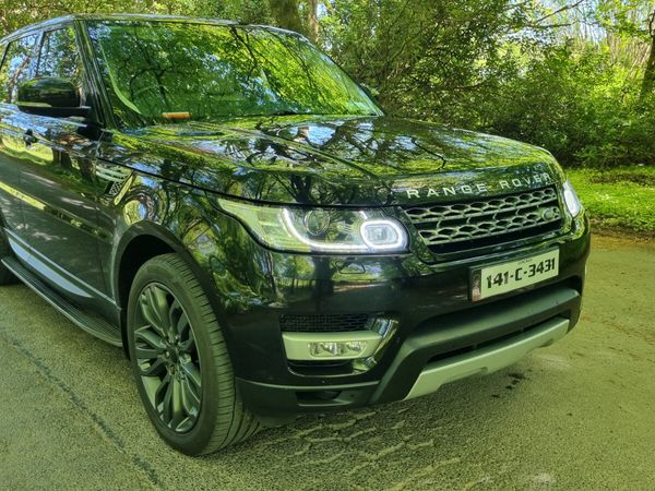 Land Rover Range Rover Sport SUV, Diesel, 2014, Black