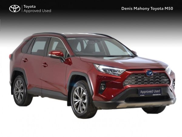 Toyota RAV4 SUV, Petrol Hybrid, 2023, Red