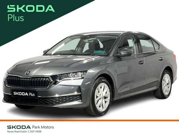 Skoda Octavia Saloon, Petrol Hybrid, 2024, Grey