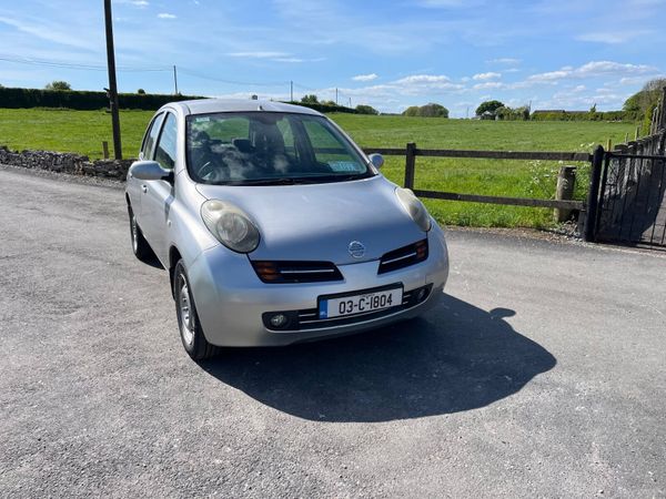 Nissan Micra Hatchback, Petrol, 2003, Silver