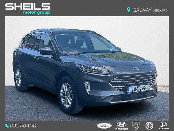 Ford Kuga SUV, Petrol Plug-in Hybrid, 2024, Grey