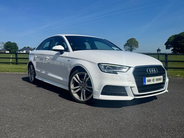Audi A3 Saloon, Diesel, 2018, White