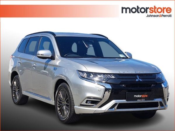 Mitsubishi Outlander SUV, Petrol Plug-in Hybrid, 2019, Silver