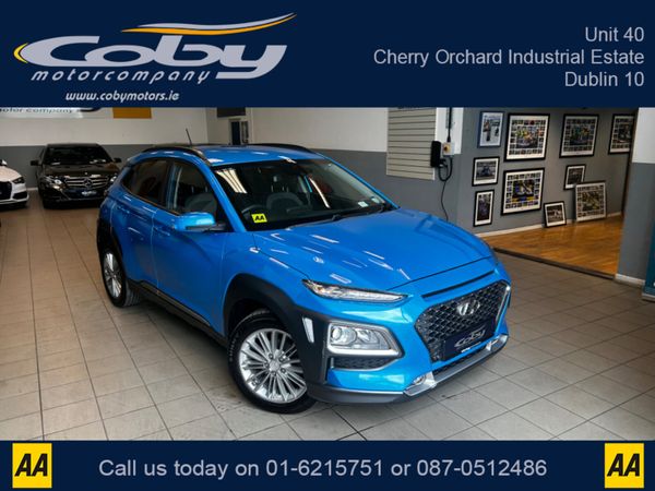 Hyundai KONA SUV, Petrol, 2019, Blue