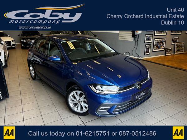 Volkswagen Polo Hatchback, Petrol, 2022, Blue