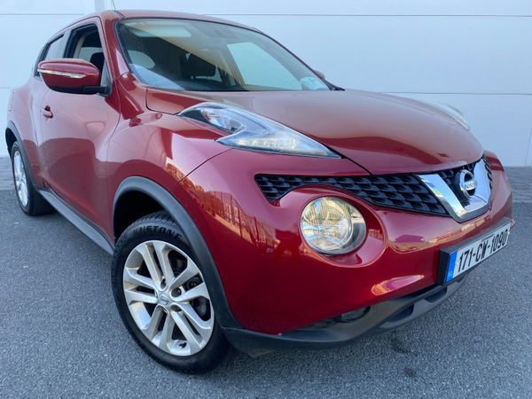 Nissan Juke SUV, Diesel, 2017, Red