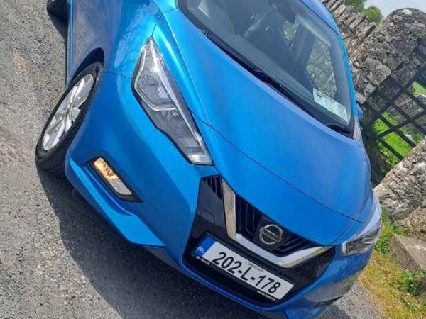 Nissan Micra Hatchback, Petrol, 2020, Blue