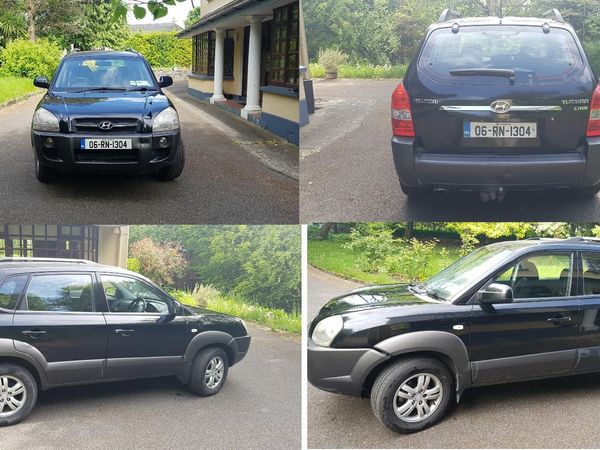Hyundai Tucson SUV, Diesel, 2006, Black