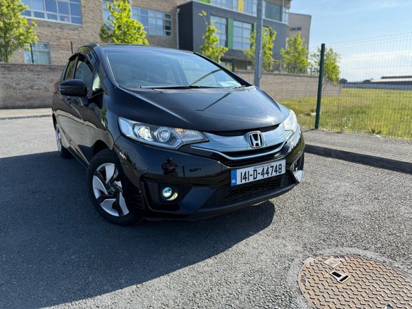 Honda Fit Hatchback, Petrol Hybrid, 2014, Black