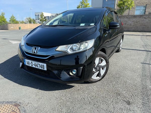 Honda Fit Hatchback, Petrol Hybrid, 2014, Black