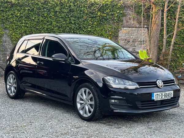 Volkswagen Golf Hatchback, Petrol, 2017, Black