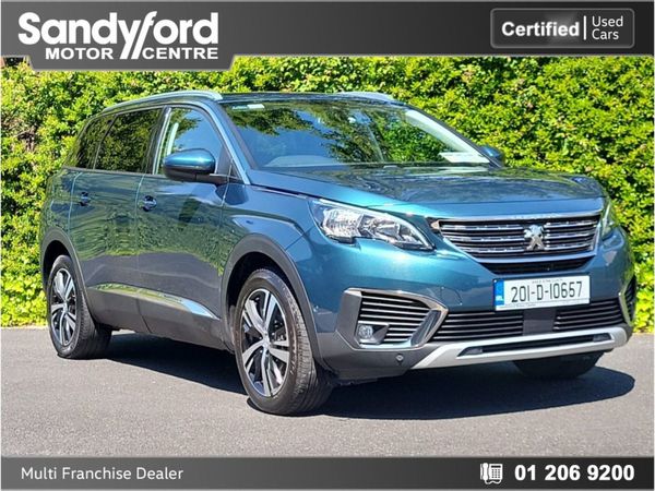 Peugeot 5008 MPV, Diesel, 2020, Green