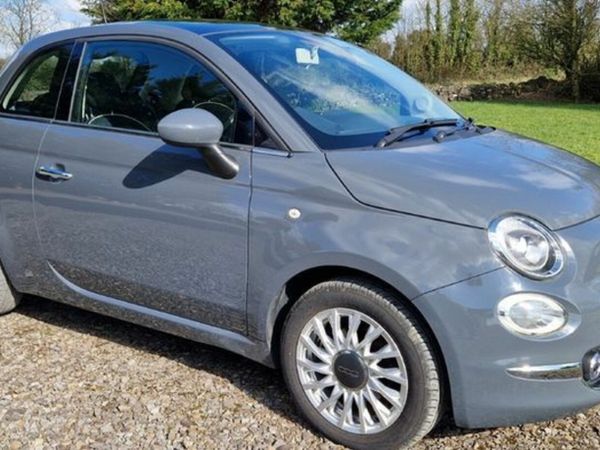 Fiat 500 Hatchback, Petrol, 2016, Grey