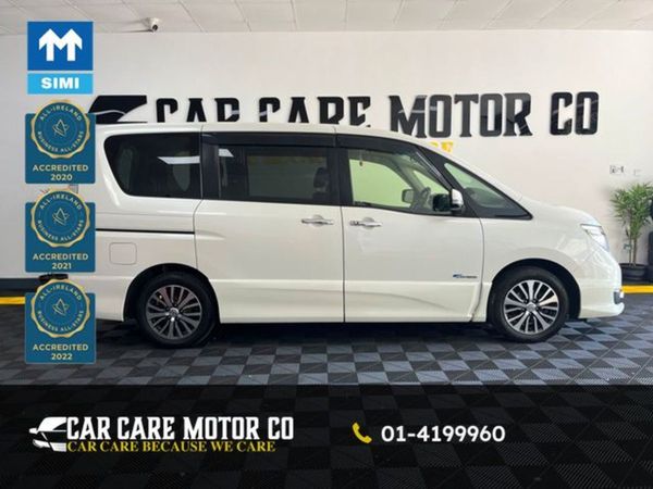 Nissan Serena MPV, Hybrid, 2015, White