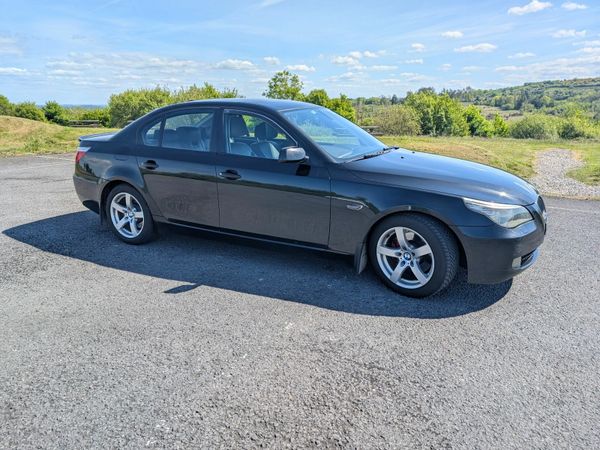 BMW 5-Series Saloon, Diesel, 2008, Black