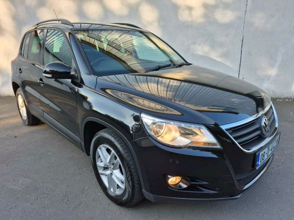 Volkswagen Tiguan SUV, Petrol, 2008, Black