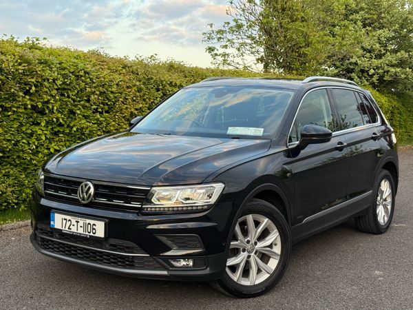 Volkswagen Tiguan SUV, Diesel, 2017, Black