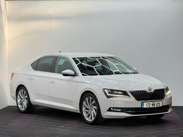 Skoda Superb Hatchback, Diesel, 2017, White
