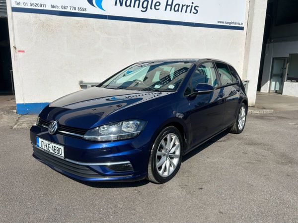 Volkswagen Golf Hatchback, Diesel, 2017, Blue
