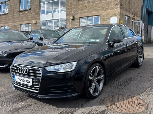 Audi A4 Saloon, Diesel, 2017, Black