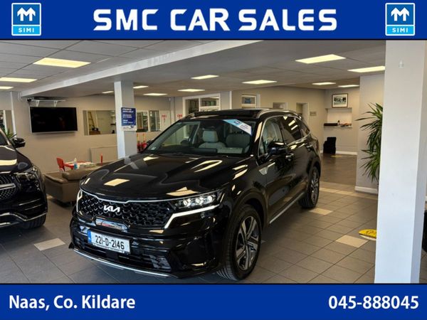 Kia Sorento SUV, Petrol Plug-in Hybrid, 2022, Black