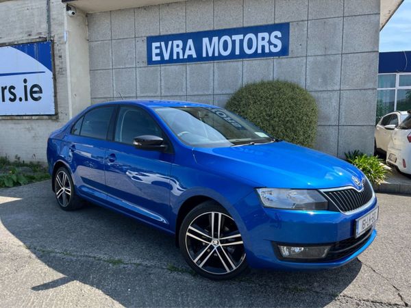 Skoda Rapid Saloon, Petrol, 2016, Blue