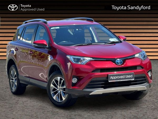 Toyota RAV4 SUV, Hybrid, 2018, Red