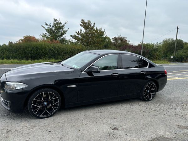 BMW 5-Series Saloon, Diesel, 2014, Black