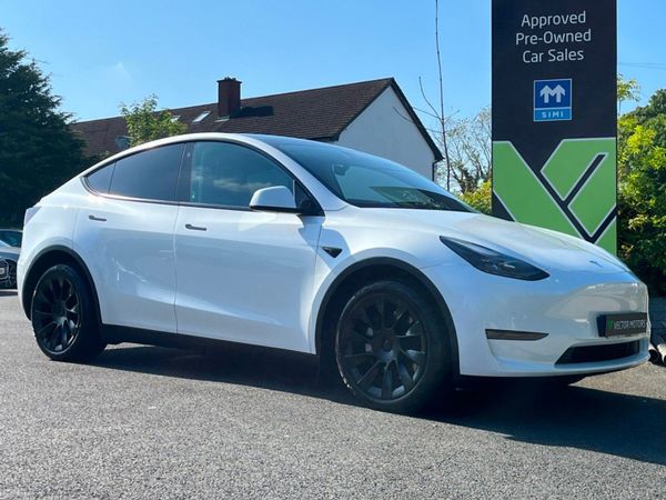 Tesla Model Y MPV, Electric, 2022, White