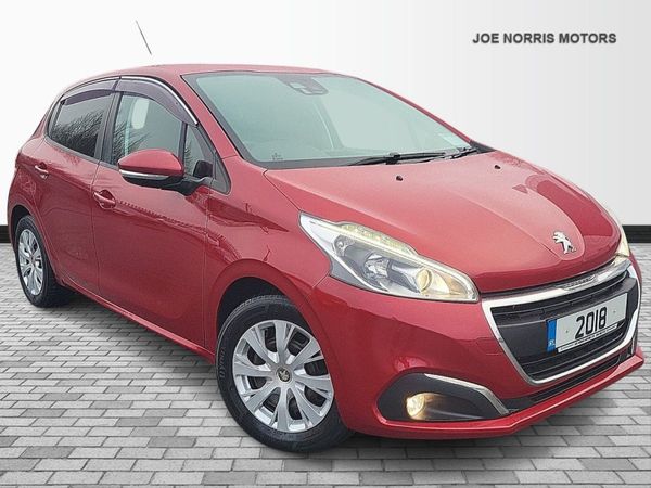 Peugeot 208 Hatchback, Petrol, 2018, Red