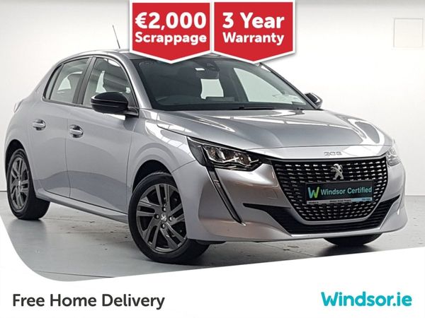 Peugeot 208 Hatchback, Petrol, 2022, Grey
