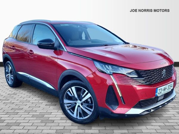 Peugeot 3008 SUV, Diesel, 2022, Red