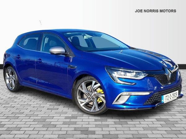 Renault Megane Hatchback, Petrol, 2017, Blue