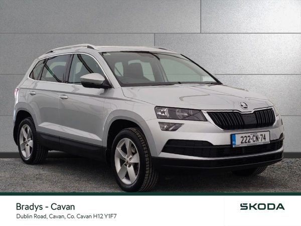 Skoda Karoq Estate, Petrol, 2022, Silver