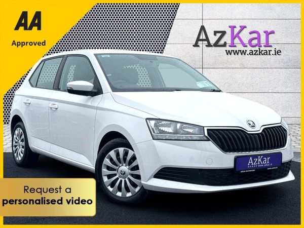Skoda Fabia Hatchback, Petrol, 2021, White