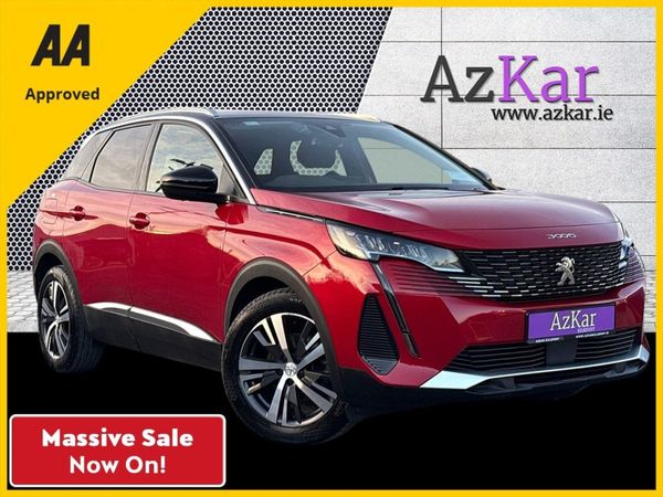 Peugeot 3008 SUV, Diesel, 2022, Red