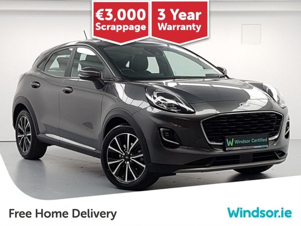 Ford Puma MPV, Petrol Hybrid, 2022, Grey