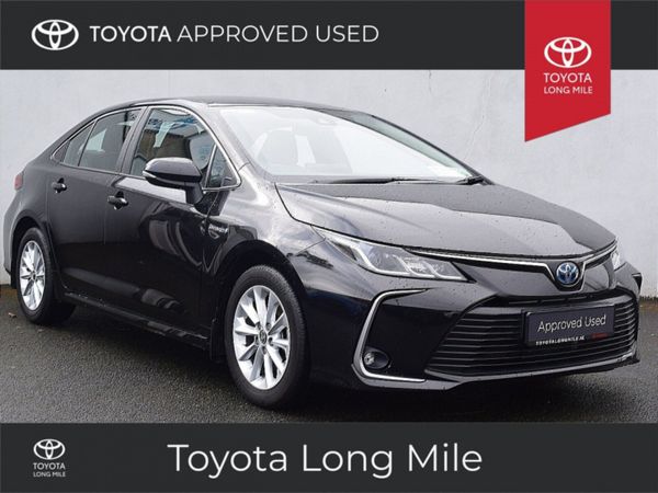 Toyota Corolla Saloon, Petrol Hybrid, 2021, Black