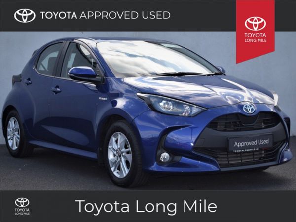 Toyota Yaris Hatchback, Petrol Hybrid, 2021, Blue