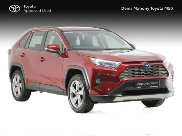 Toyota RAV4 SUV, Petrol Hybrid, 2022, Red