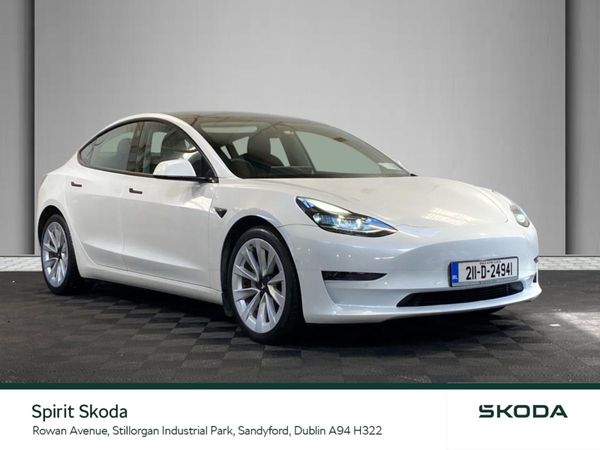 Tesla Model 3 Saloon, Electric, 2021, White