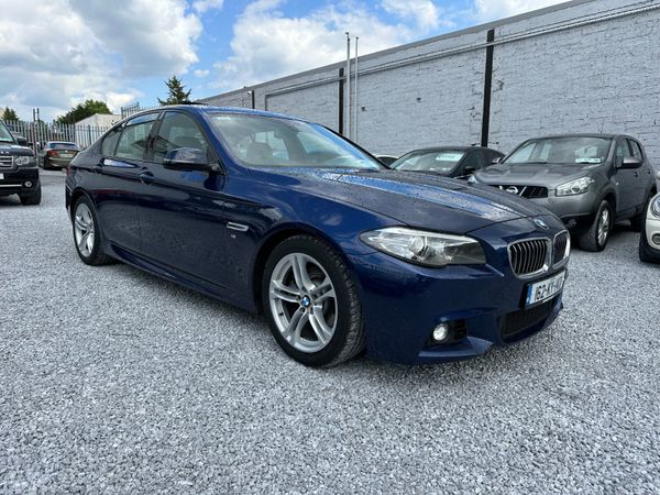 BMW 5-Series Saloon, Diesel, 2016, Blue