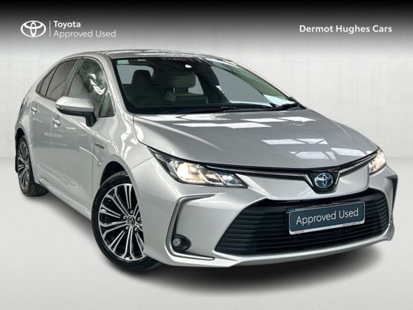 Toyota Corolla Saloon, Petrol Hybrid, 2020, Silver