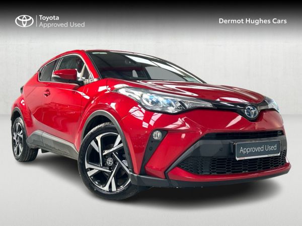 Toyota C-HR SUV, Petrol Hybrid, 2022, Red