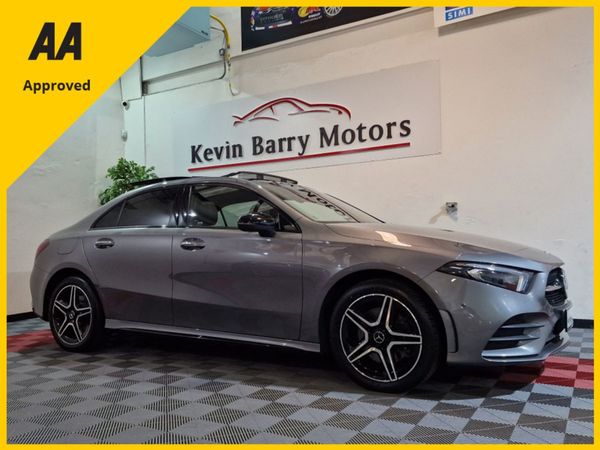 Mercedes-Benz A-Class Saloon, Petrol Hybrid, 2022, Grey